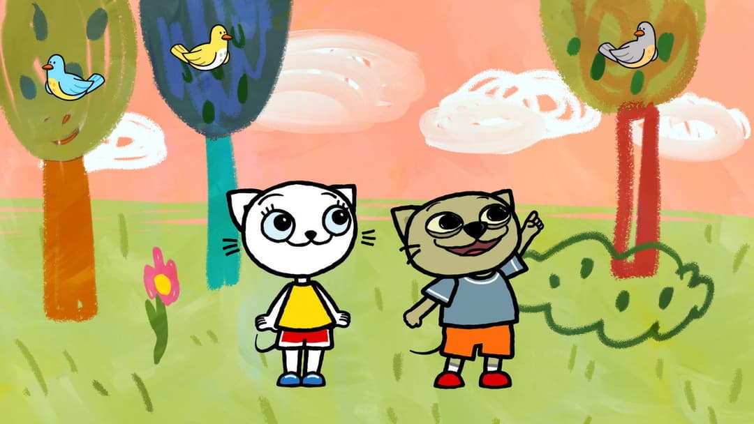 Kicia Kocia w podróży backdrop 5