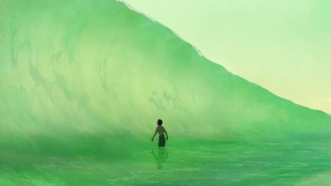 Die rote Schildkröte backdrop 14