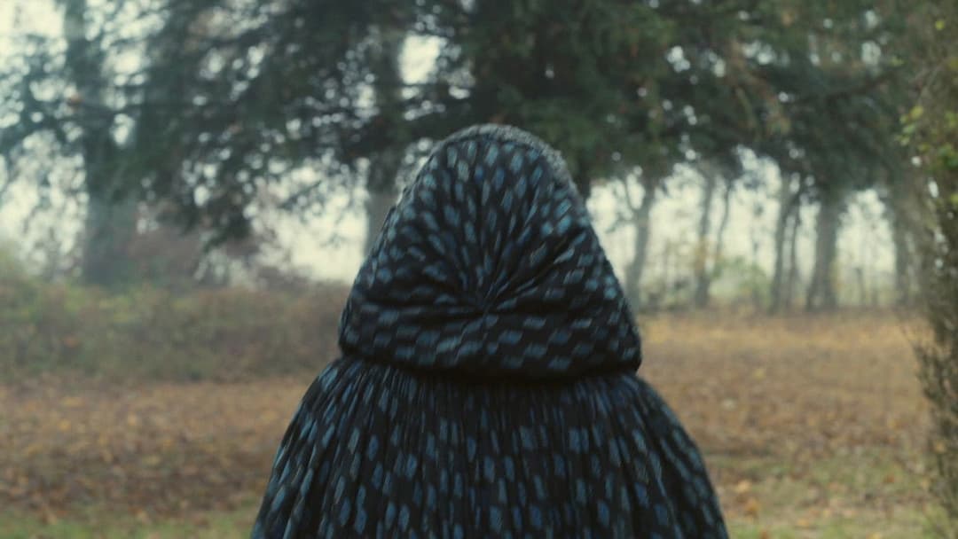 Porträt einer jungen Frau in Flammen backdrop 11