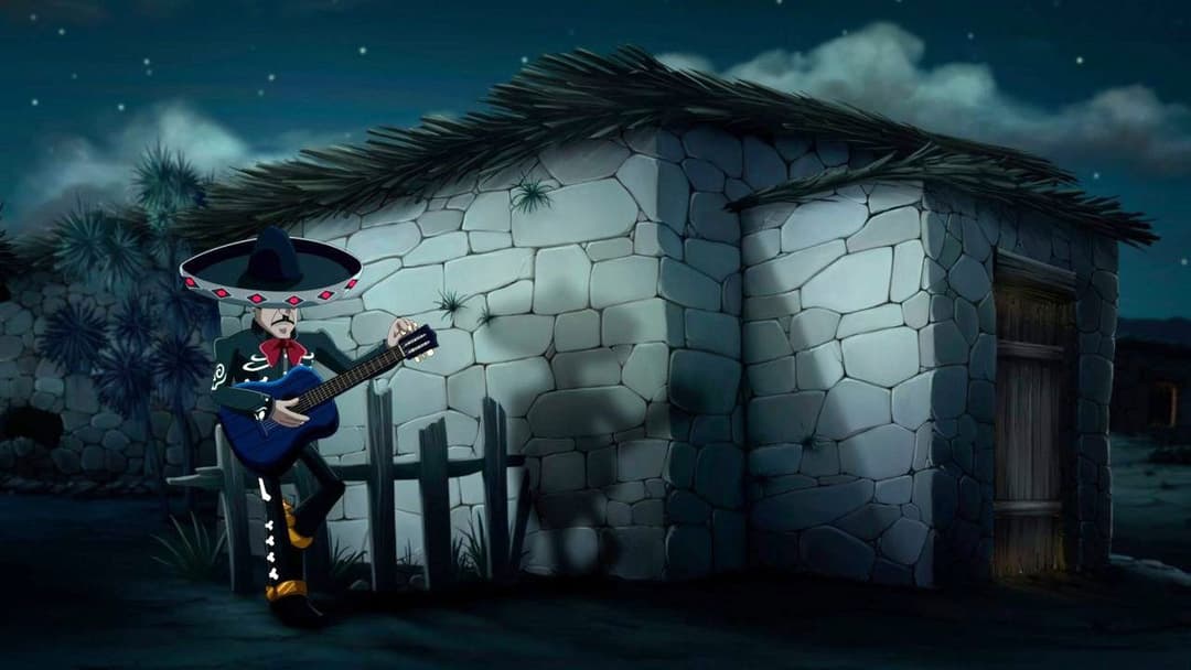 La leyenda del Charro Negro backdrop 8