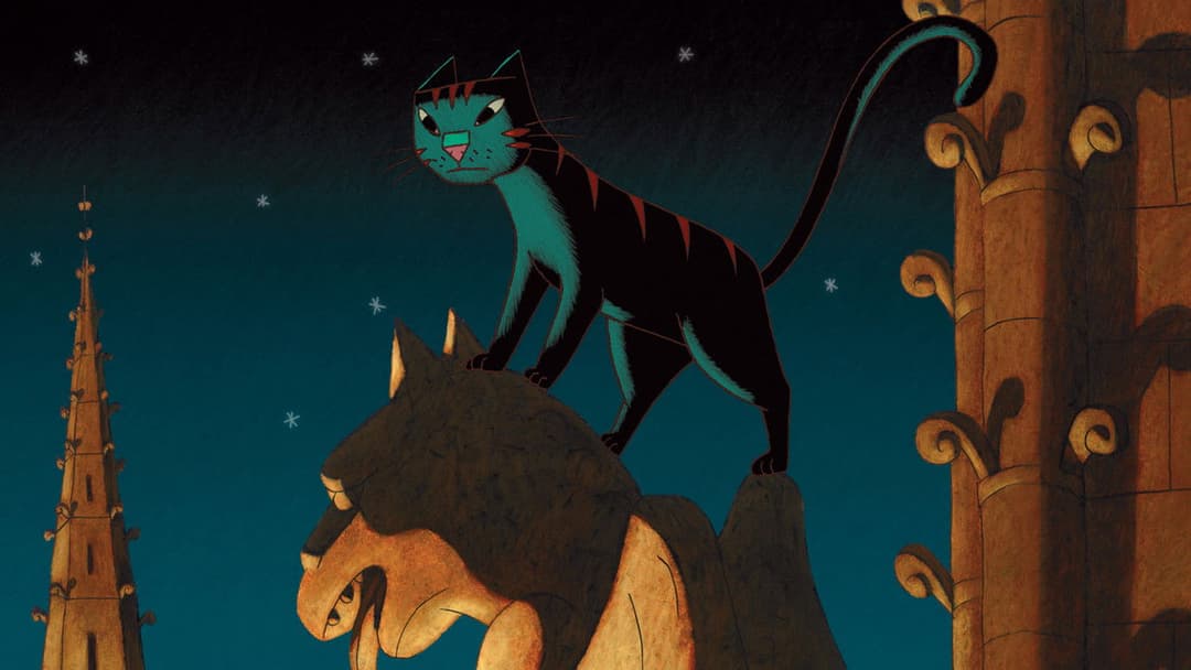 Die Katze von Paris backdrop 20