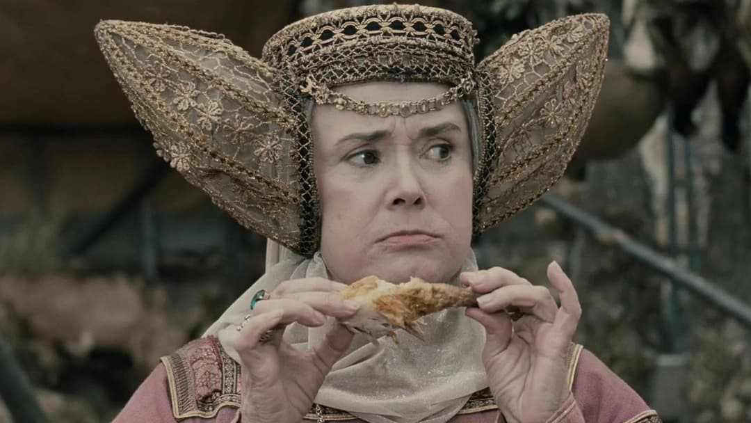 Die Besucher backdrop 1