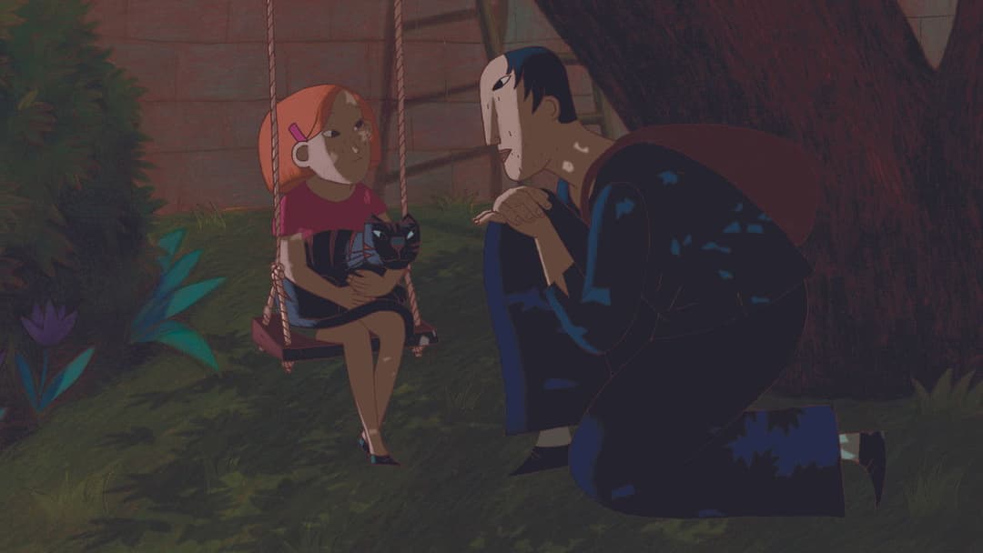 Die Katze von Paris backdrop 11