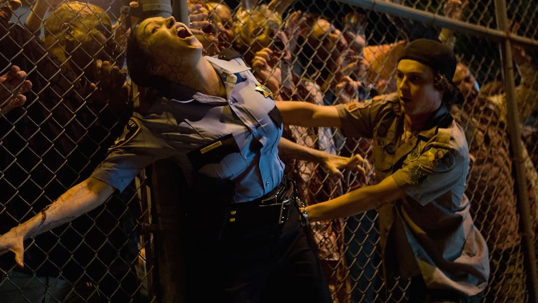 Скаути проти зомбі backdrop 10