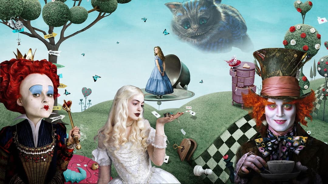 Alice im Wunderland backdrop 6