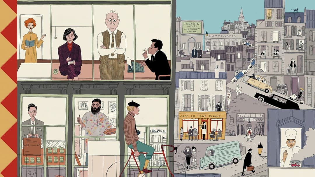 «Французький вісник» від «Ліберті, Канзас Івнінґ Сан» backdrop 15