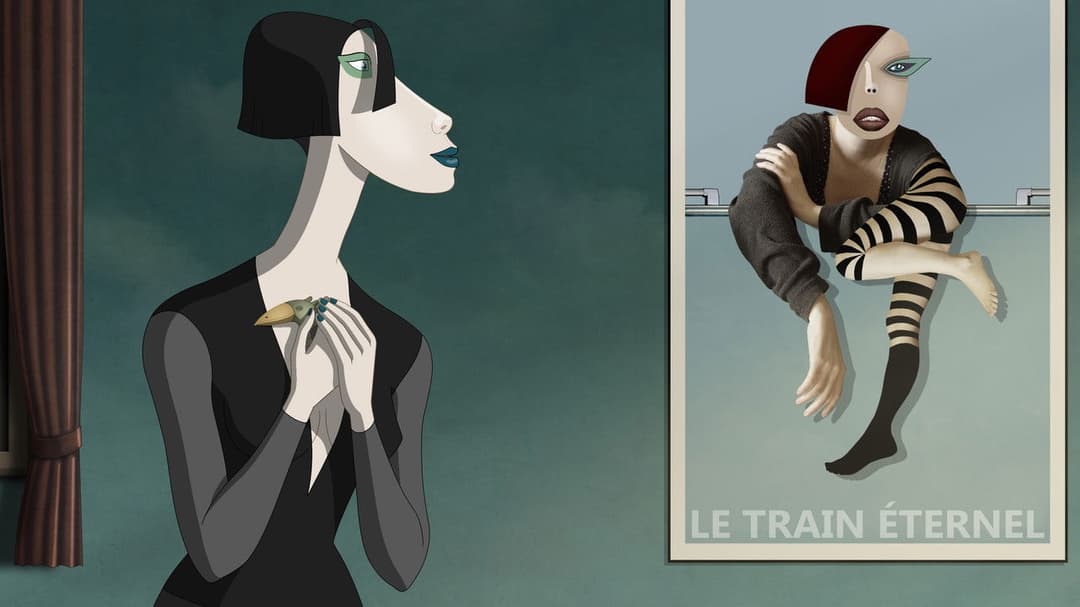 Ruben Brandt Collector backdrop 7