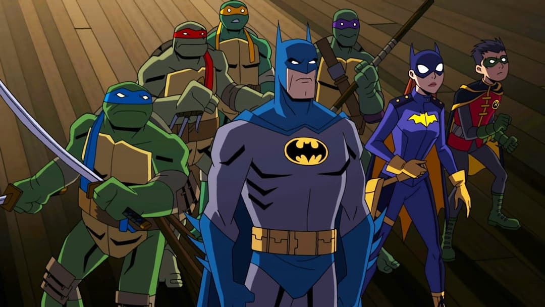 Batman vs. Teenage Mutant Ninja Turtles backdrop 3