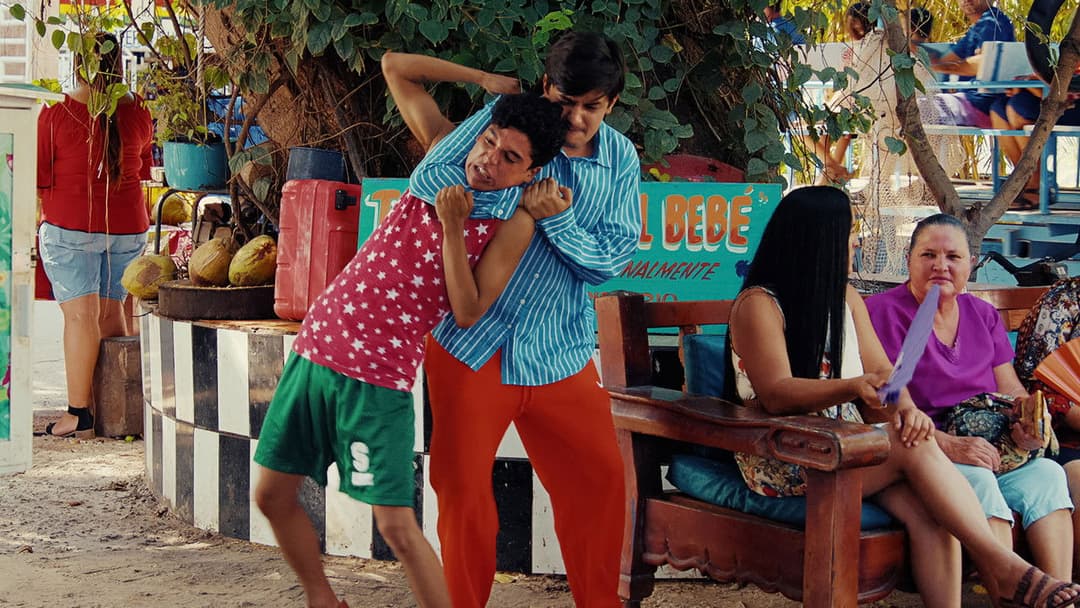 Los (casi) ídolos de Bahía Colorada backdrop 3