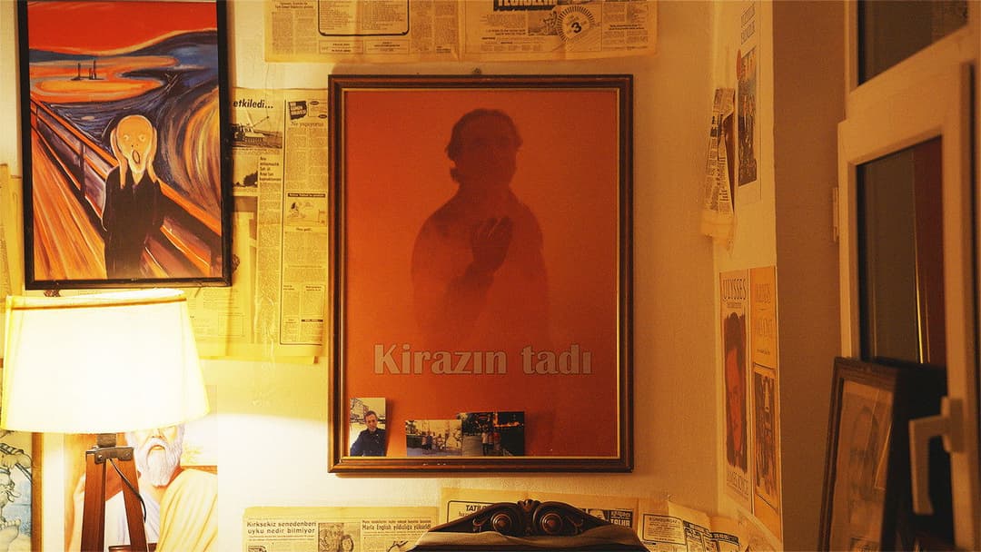 The Leaf Covered in Hoarfrost