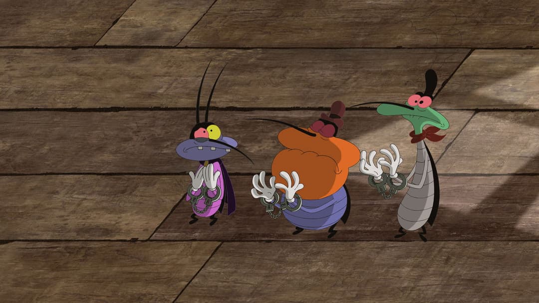 Oggy und die Kakerlaken backdrop 10