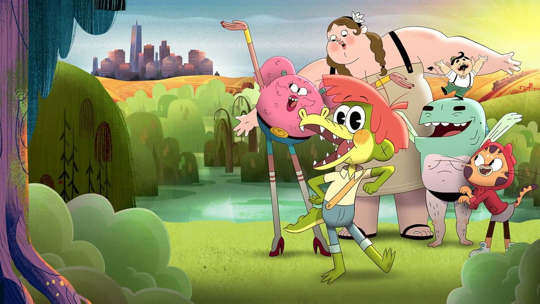 Arlo, der Alligatorjunge backdrop 4