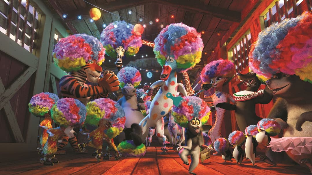 Madagascar 3 - Flucht durch Europa backdrop 20