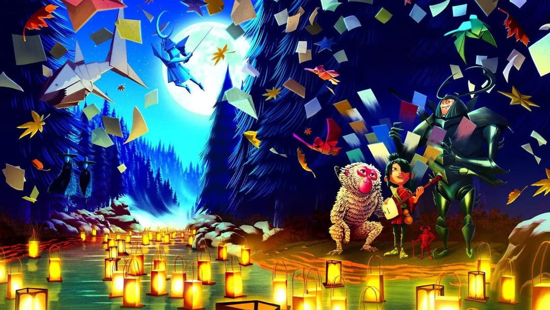 Kubo - Der tapfere Samurai backdrop 2