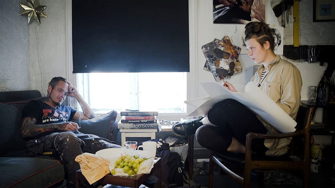 The Painter and the Thief backdrop 2