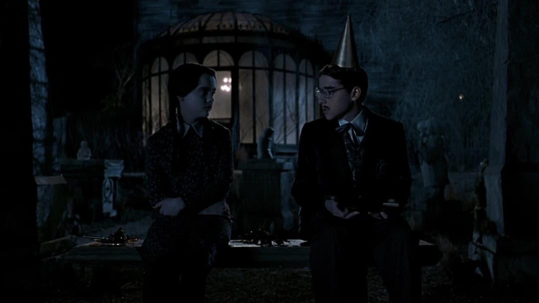 Die Addams Family in verrückter Tradition backdrop 9