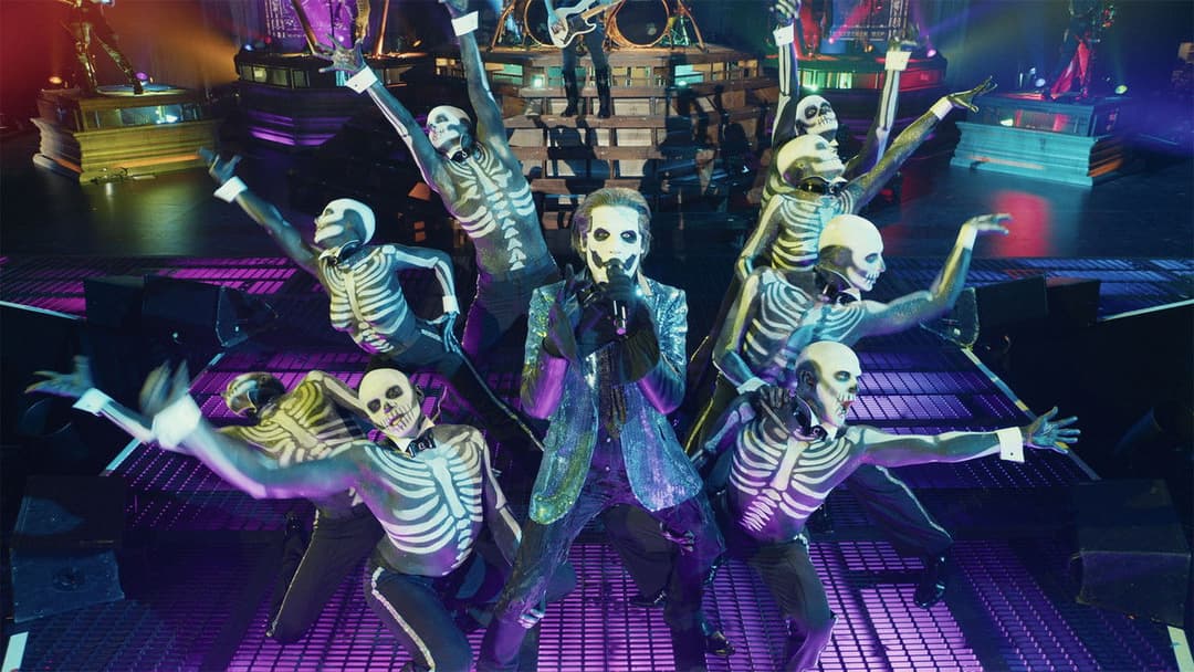 Ghost - Rite Here Rite Now backdrop 2