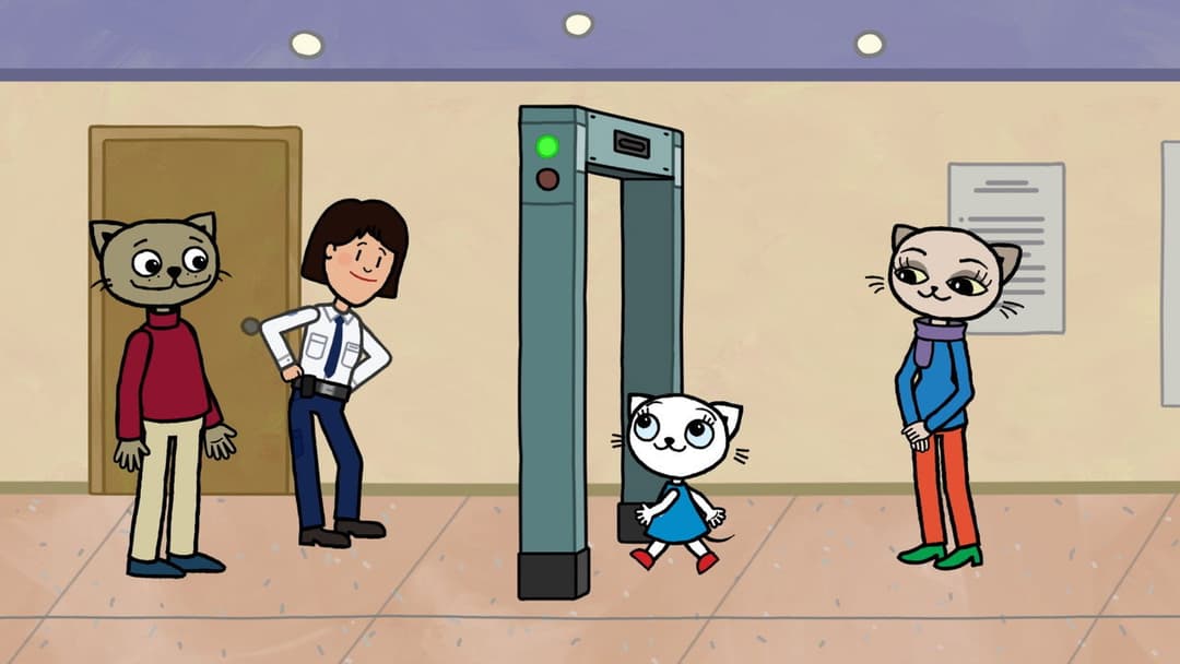 Kicia Kocia w podróży backdrop 4