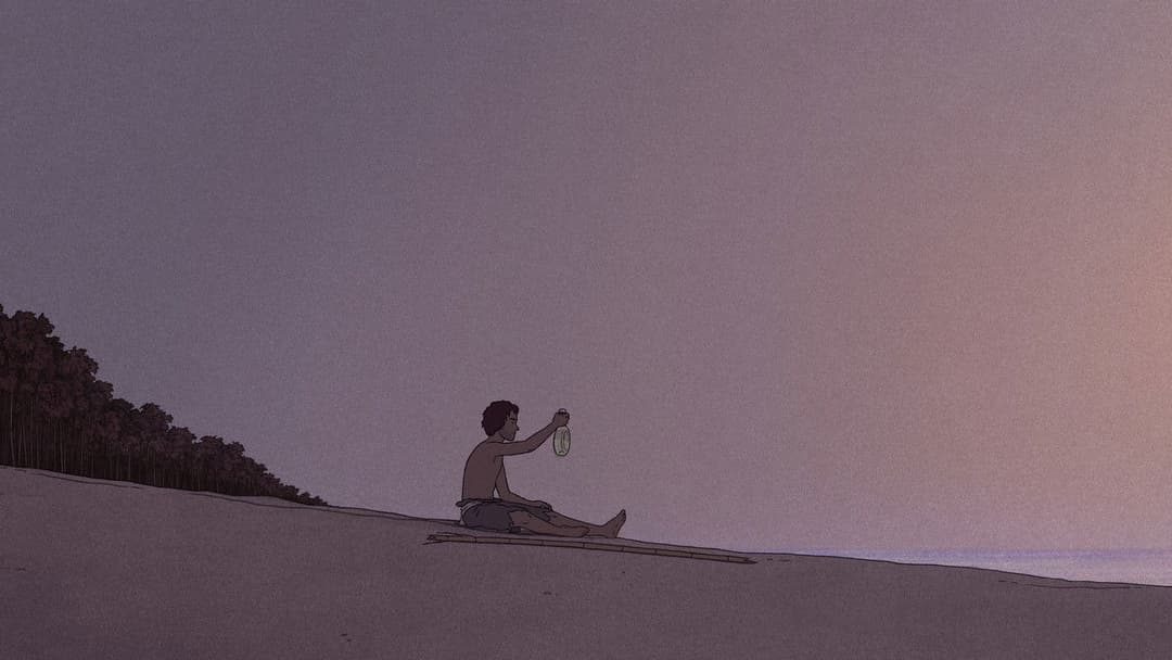 Die rote Schildkröte backdrop 13