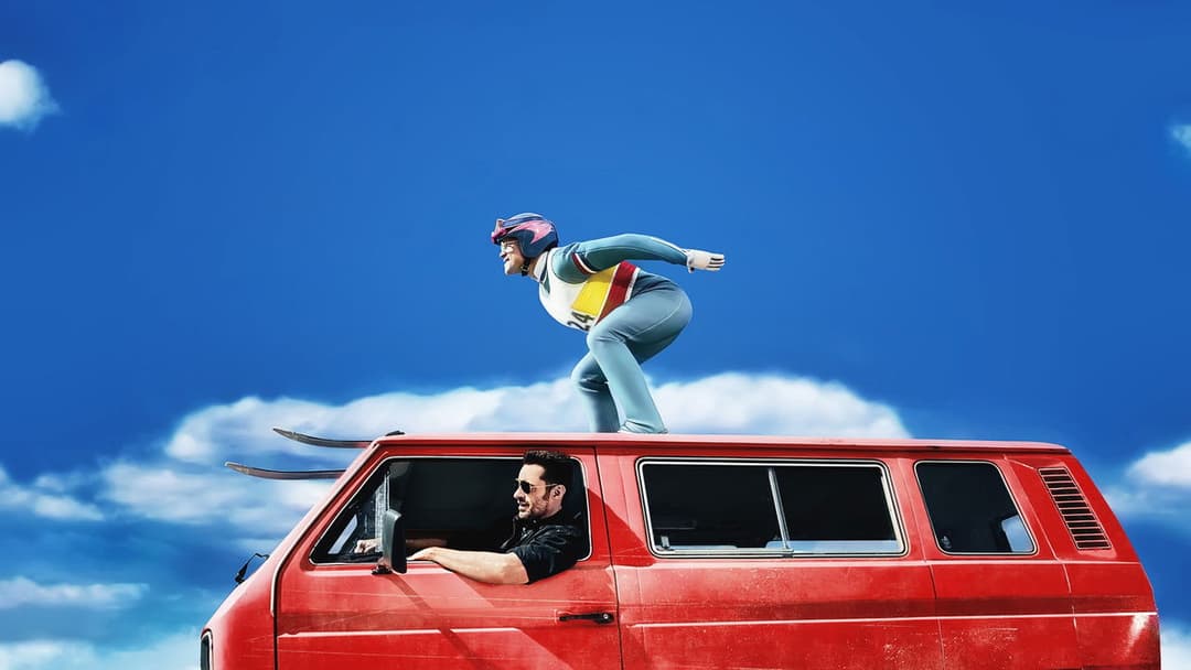 Едді ''Орел'' backdrop 3