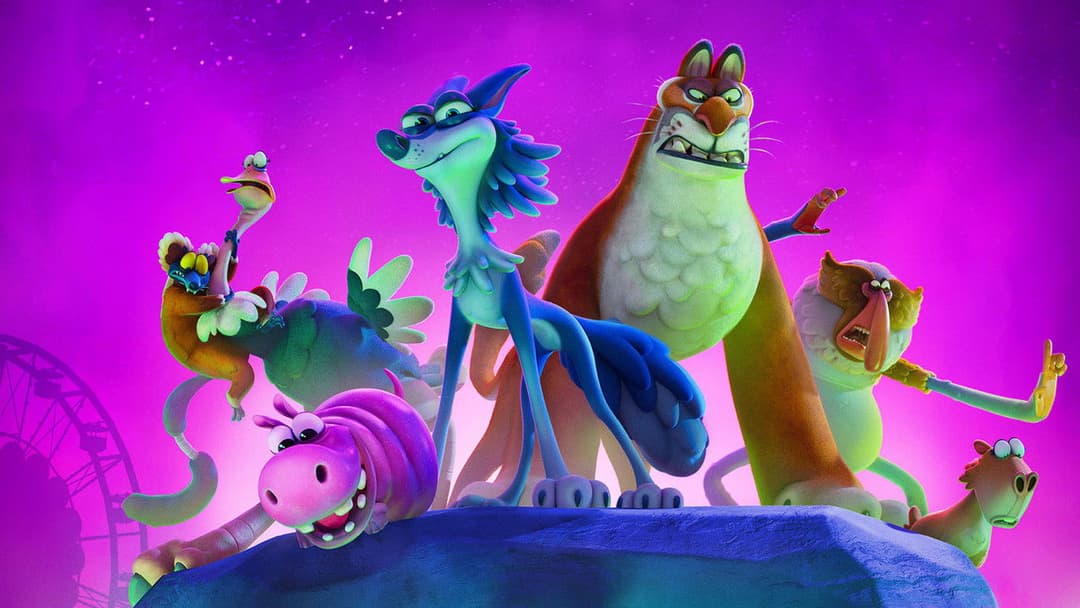 Ніч жаху у зоопарку backdrop 11