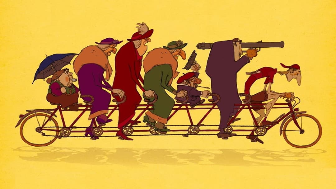 Das große Rennen von Belleville backdrop 1