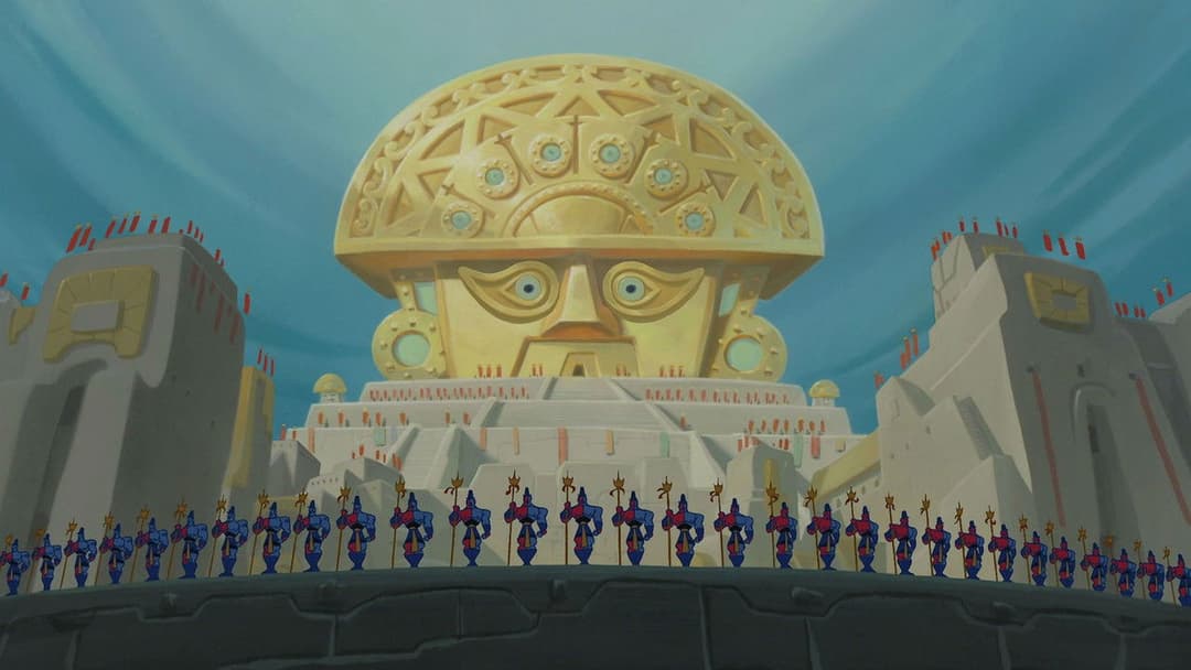 Ein Königreich für ein Lama backdrop 9