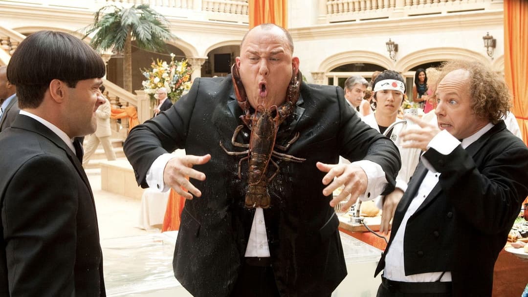 Die Stooges - Drei Vollpfosten drehen ab backdrop 13