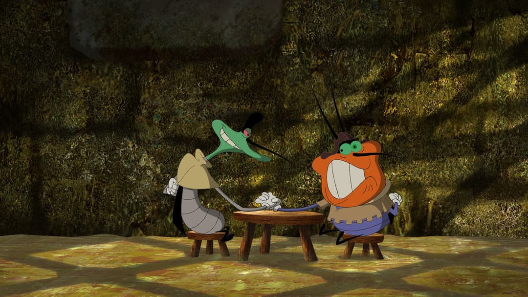 Oggy und die Kakerlaken backdrop 8