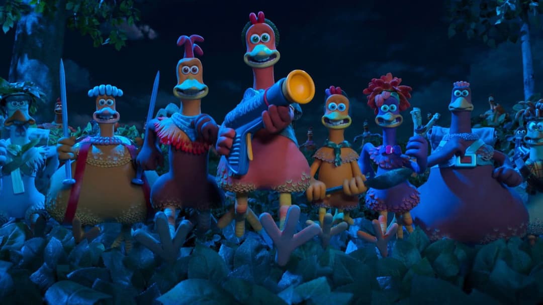 Chicken Run: Operation Nugget backdrop 16