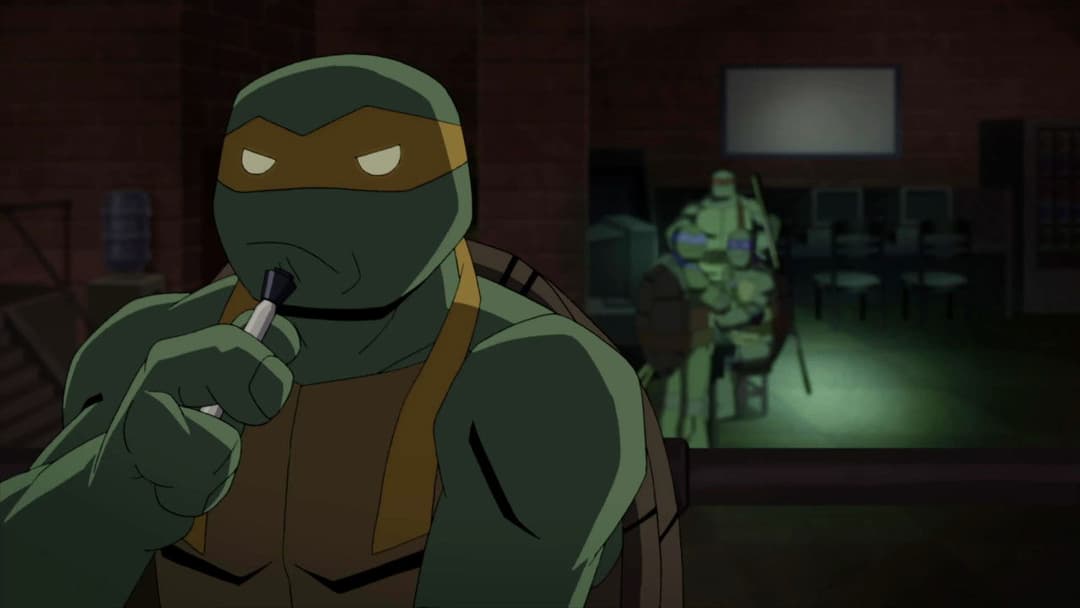 Batman vs. Teenage Mutant Ninja Turtles backdrop 10