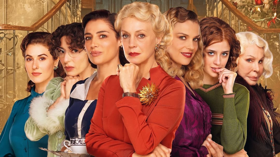 7 Women and a Murder backdrop 1