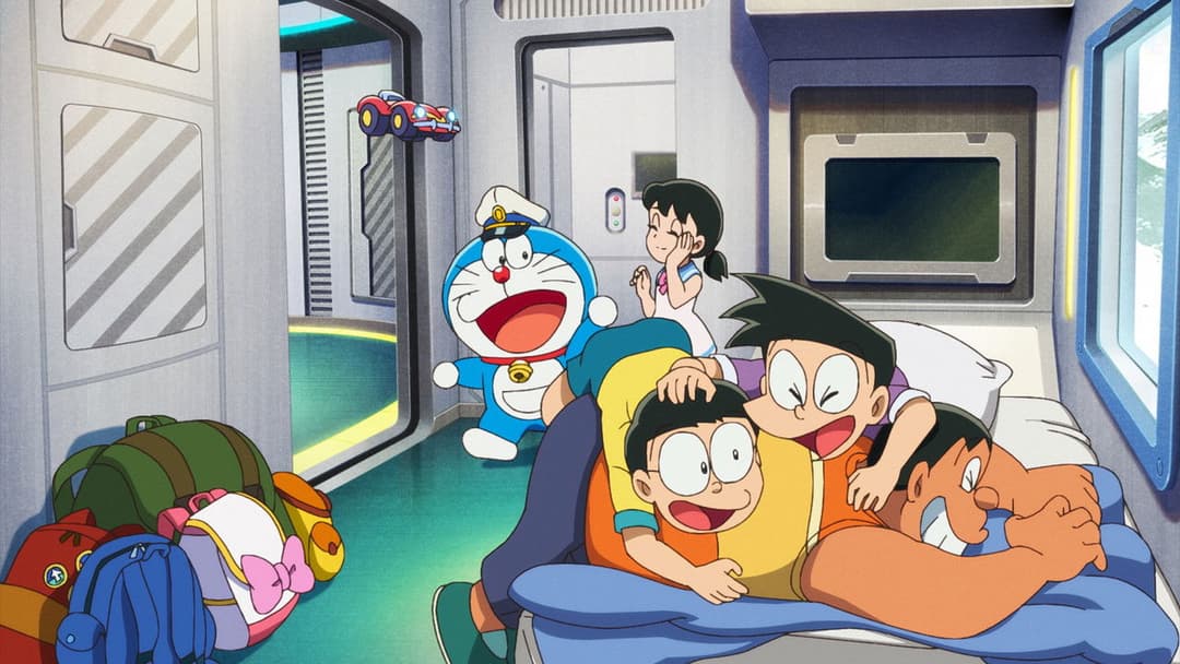 Doraemon the Movie: New Nobita and the Castle of the Undersea Devil backdrop 9