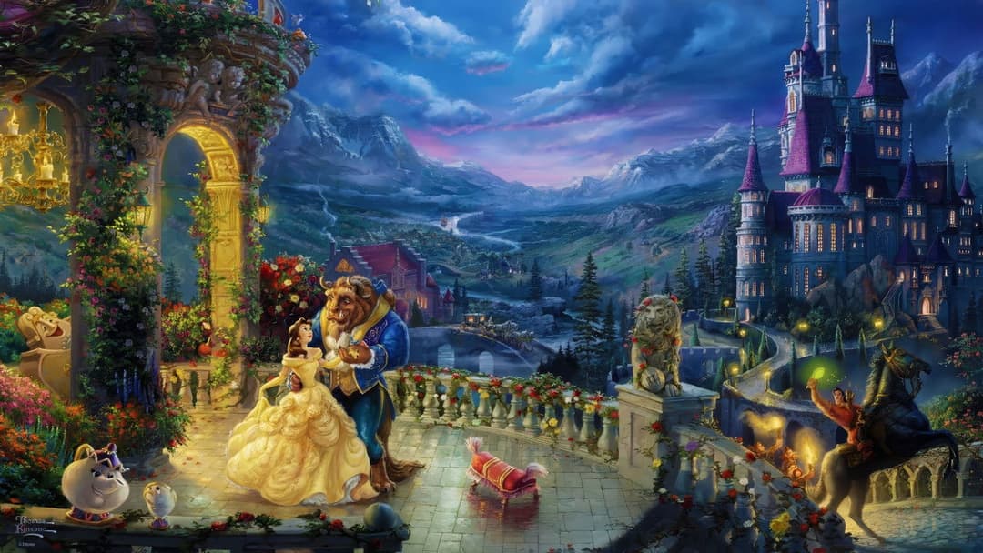 Die Schöne und das Biest backdrop 17