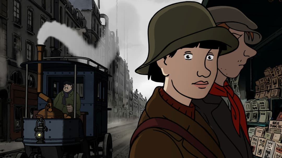 April und die außergewöhnliche Welt backdrop 2