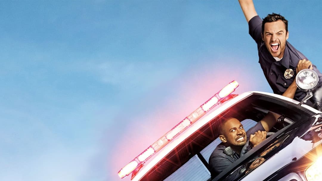 Let's be Cops - Die Party Bullen backdrop 4