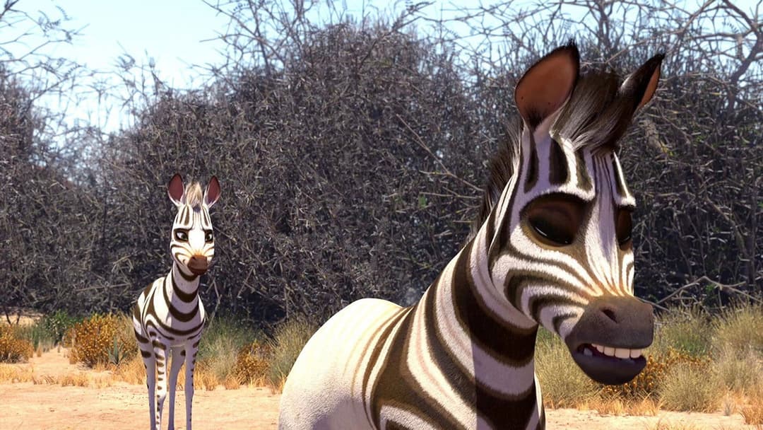 Khumba - Das Zebra ohne Streifen am Popo backdrop 2