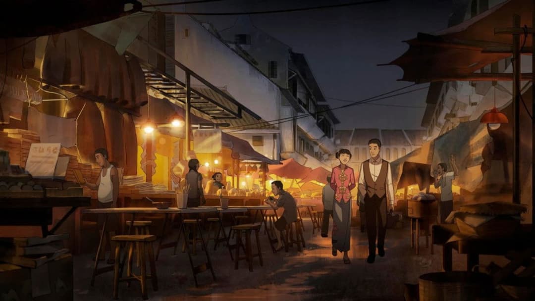 The Violinist backdrop 1