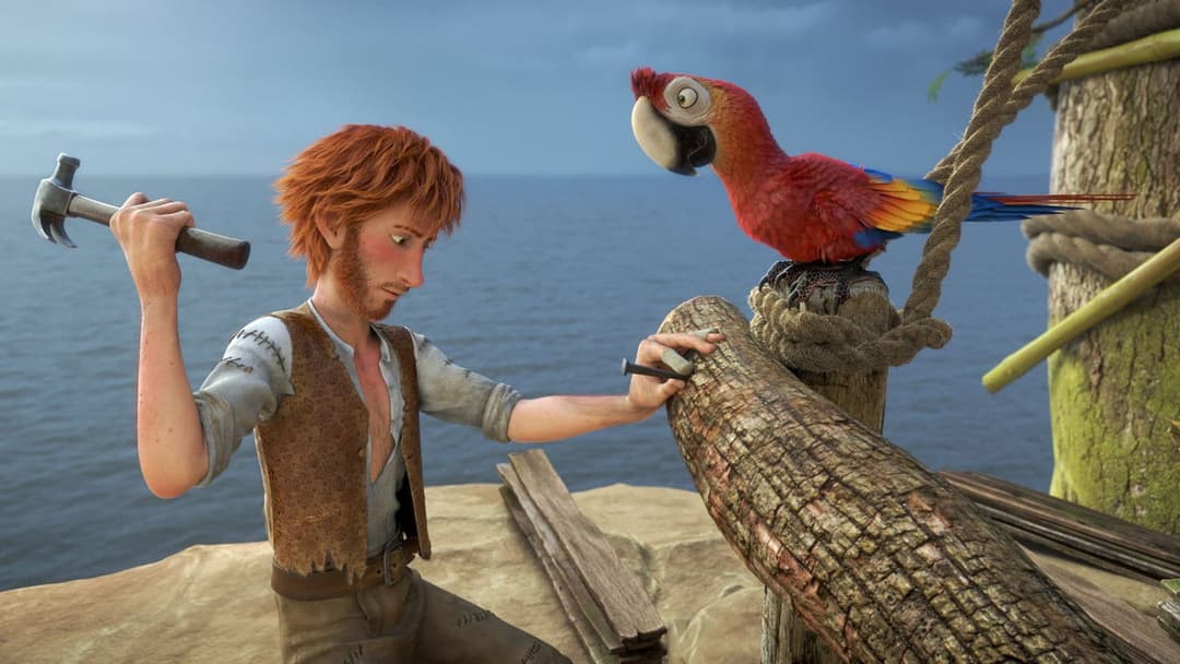 Robinson Crusoe backdrop 12