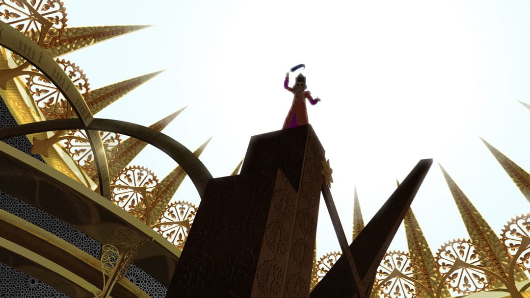 Azur und Asmar backdrop 7