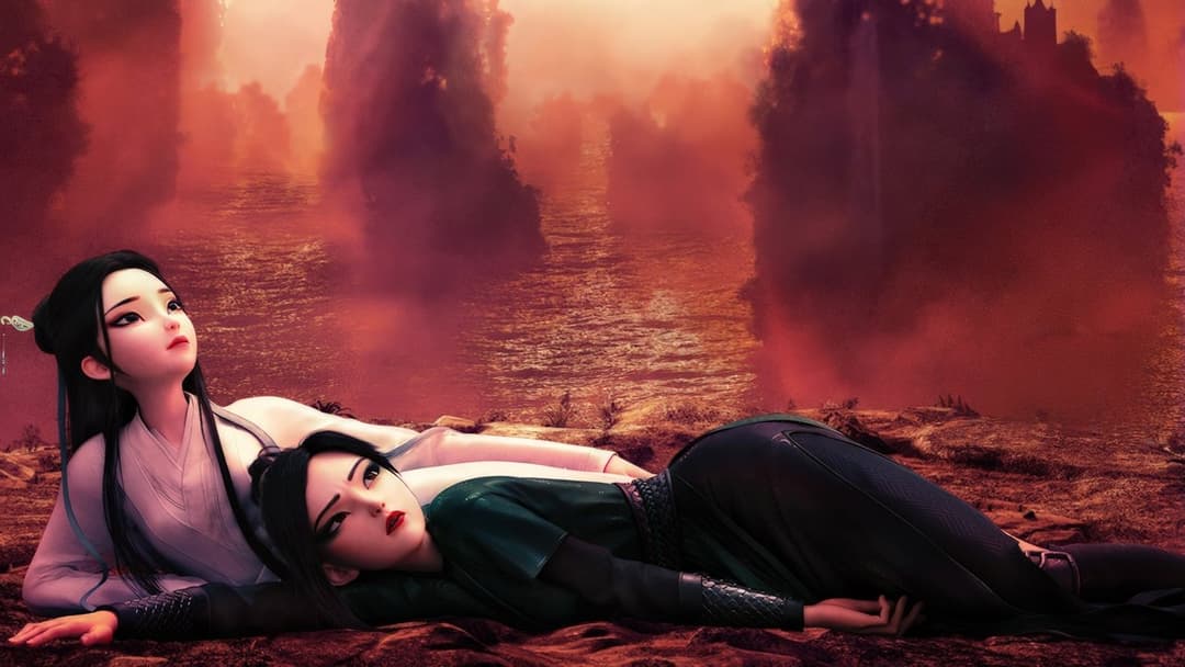 Зелена змія backdrop 4