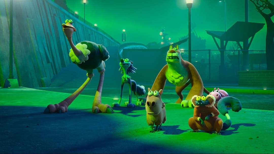 Ніч жаху у зоопарку backdrop 3