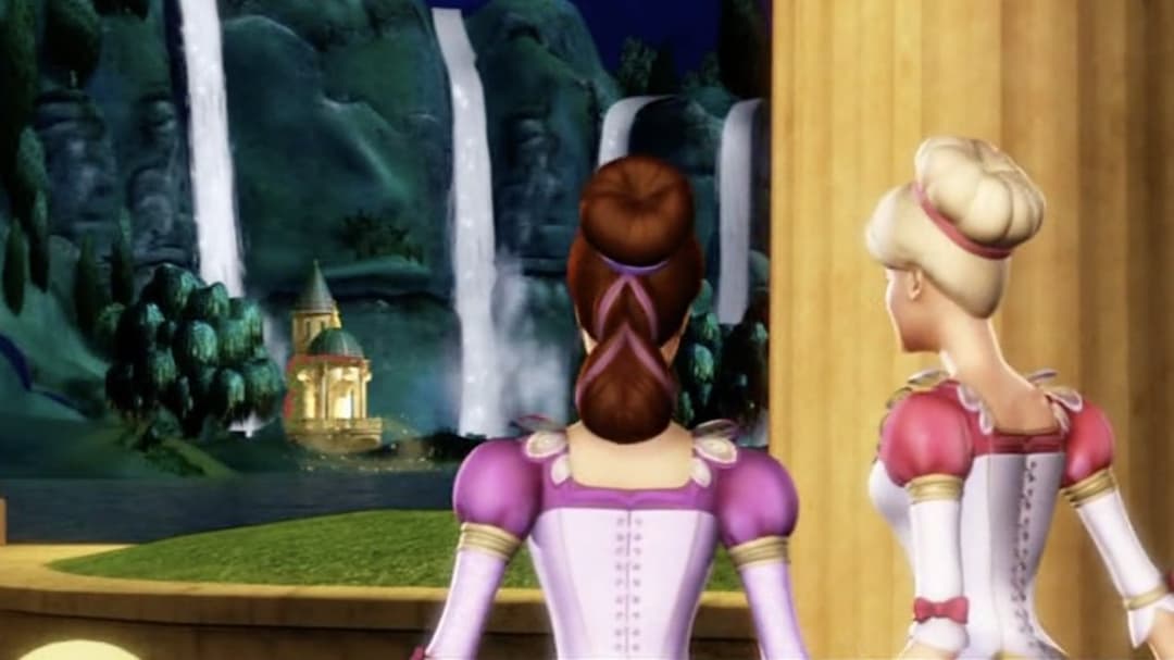 Barbie in the 12 Dancing Princesses backdrop 10