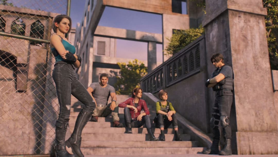 Resident Evil: Death Island backdrop 17