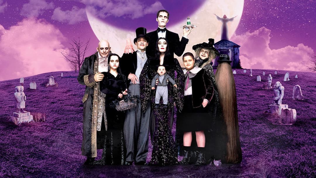 Die Addams Family in verrückter Tradition backdrop 6