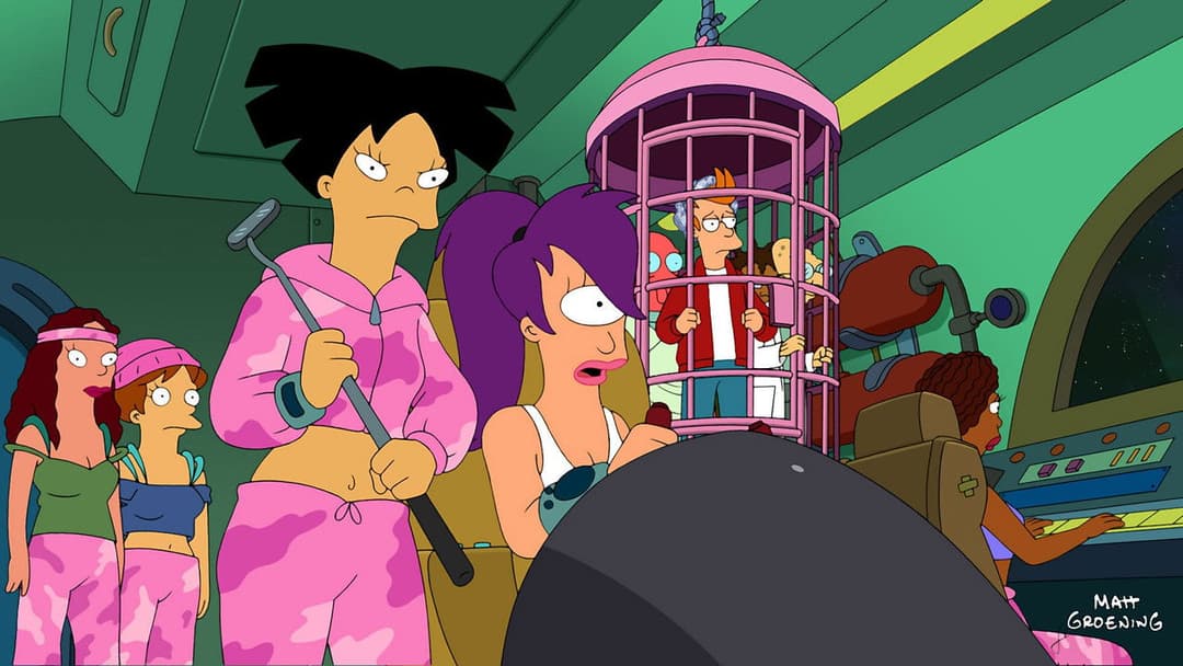 Futurama - Leela und die Enzyklopoden backdrop 3