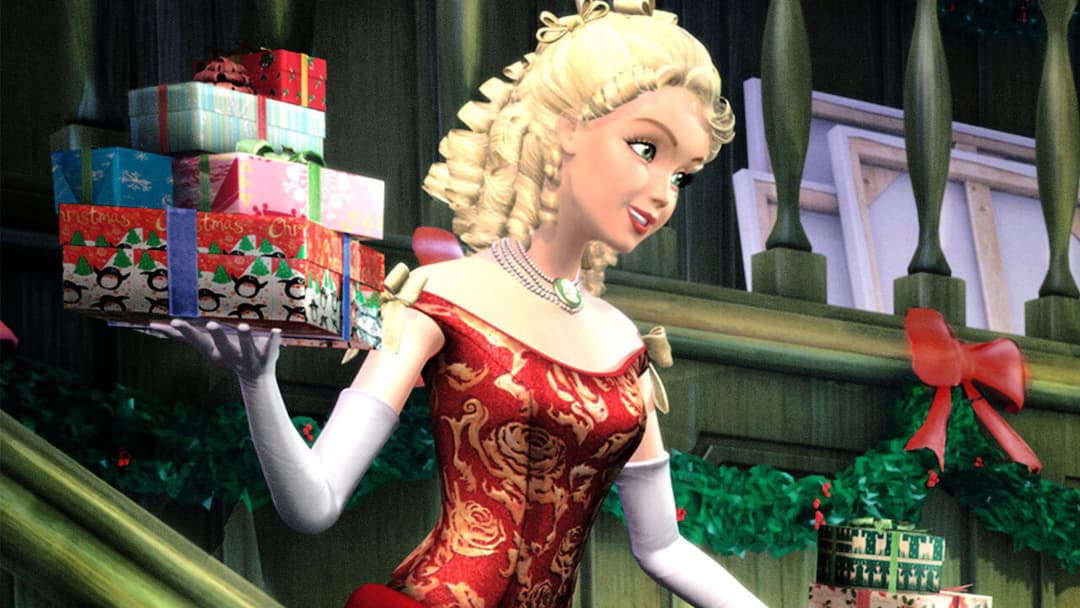 Barbie in 'A Christmas Carol' backdrop 5