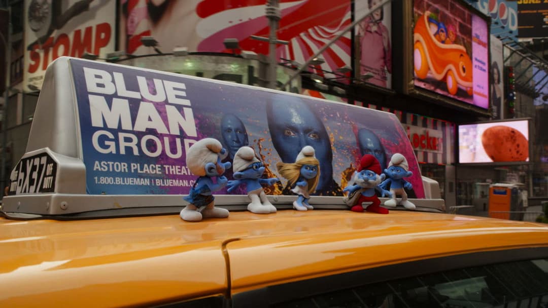 Die Schlümpfe backdrop 9