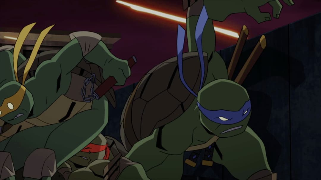 Batman vs. Teenage Mutant Ninja Turtles backdrop 13