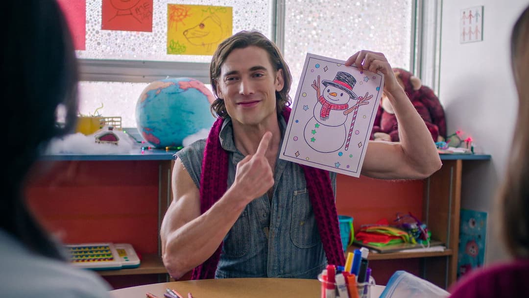 Палкий сніговик backdrop 12